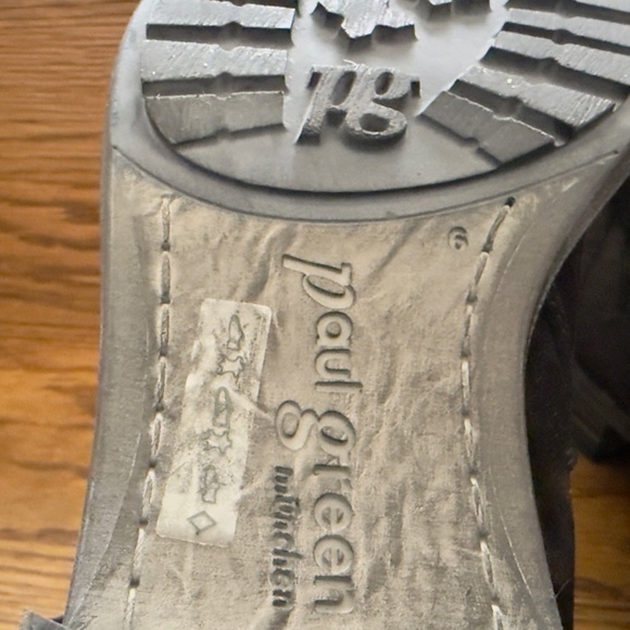 Paul Green Adison Boots Black Suede au 6 / us 8.5 NWOT - Picture 9 of 15